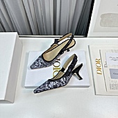 US$111.00 Dior 6.5cm High-heeled shoes for women #576451