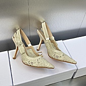 US$111.00 Dior 9.5cm High-heeled shoes for women #576455