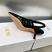 US$111.00 Dior 6.5cm High-heeled shoes for women #576457
