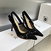 US$111.00 Dior 9.5cm High-heeled shoes for women #576458