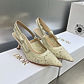 US$111.00 Dior 6.5cm High-heeled shoes for women #576459
