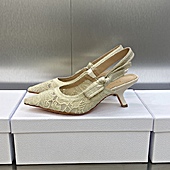 US$111.00 Dior 6.5cm High-heeled shoes for women #576459