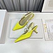 US$111.00 Dior 6.5cm High-heeled shoes for women #576465