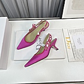 US$111.00 Dior 6.5cm High-heeled shoes for women #576466