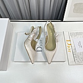 US$111.00 Dior 6.5cm High-heeled shoes for women #576467