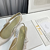 US$111.00 Dior 6.5cm High-heeled shoes for women #576467