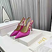 US$111.00 Dior 9.5cm High-heeled shoes for women #576484