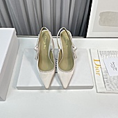 US$111.00 Dior 9.5cm High-heeled shoes for women #576486