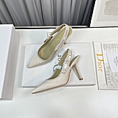 US$111.00 Dior 9.5cm High-heeled shoes for women #576486