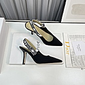 US$111.00 Dior 9.5cm High-heeled shoes for women #576487