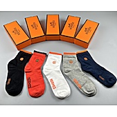 US$20.00 HERMES Socks 5pcs sets #577084