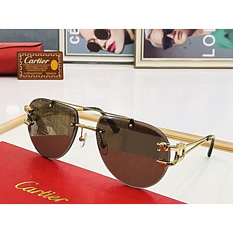 cartier AAA+ Sunglasses #577464 replica