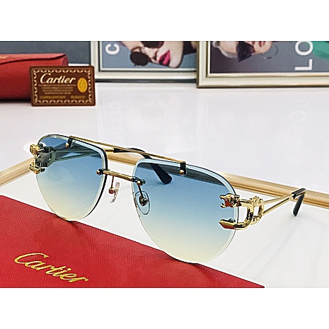 cartier AAA+ Sunglasses #577465 replica