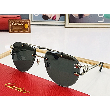 cartier AAA+ Sunglasses #577466 replica