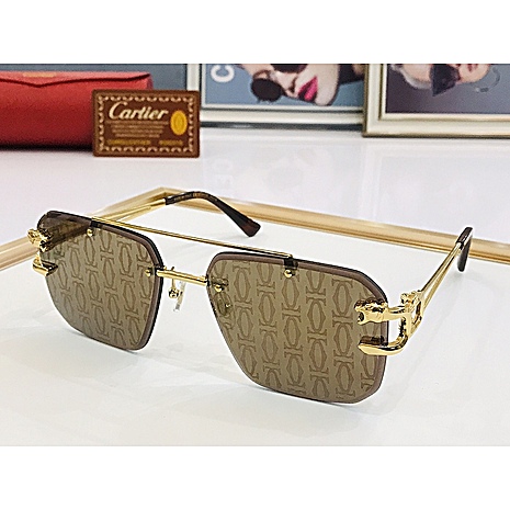 cartier AAA+ Sunglasses #577470 replica