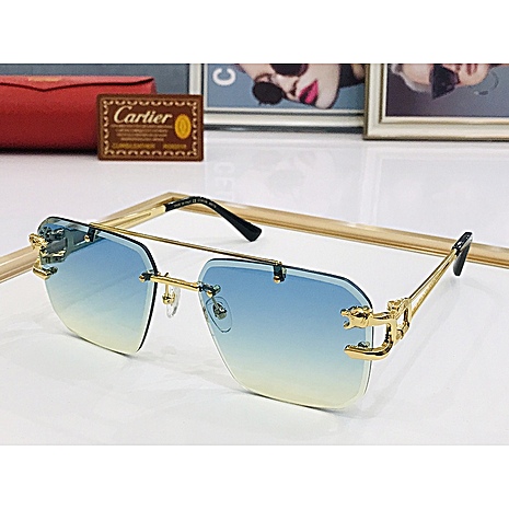 cartier AAA+ Sunglasses #577472 replica