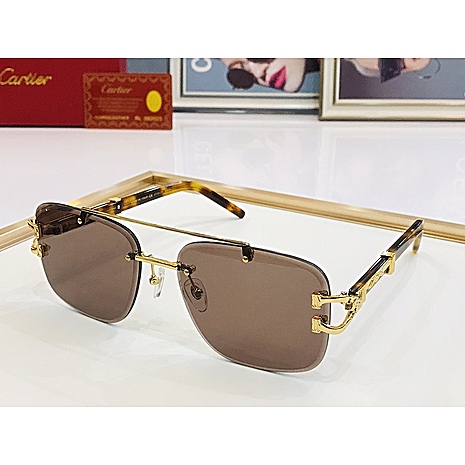 cartier AAA+ Sunglasses #577477 replica