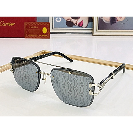 cartier AAA+ Sunglasses #577478 replica