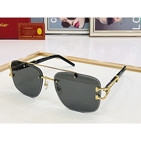 cartier AAA+ Sunglasses #577480 replica