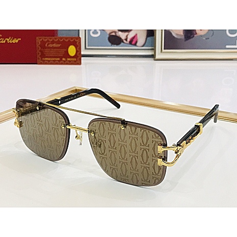 cartier AAA+ Sunglasses #577481 replica
