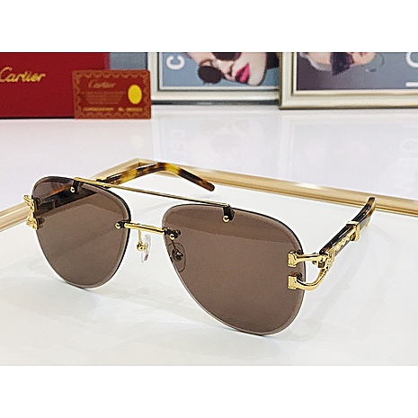cartier AAA+ Sunglasses #577489 replica