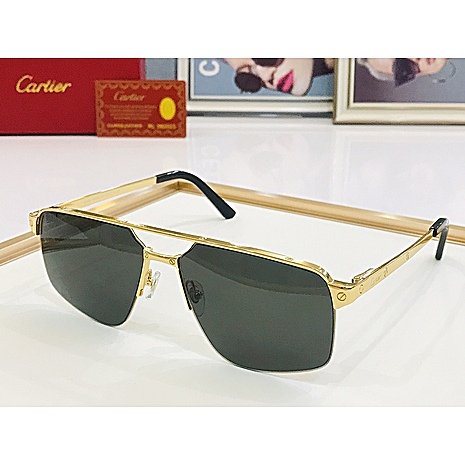 cartier AAA+ Sunglasses #577493 replica