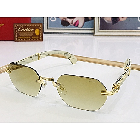 cartier AAA+ Sunglasses #577503 replica