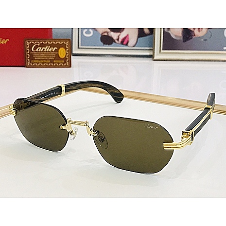 cartier AAA+ Sunglasses #577506 replica