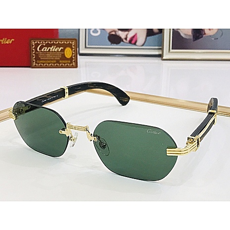 cartier AAA+ Sunglasses #577507 replica