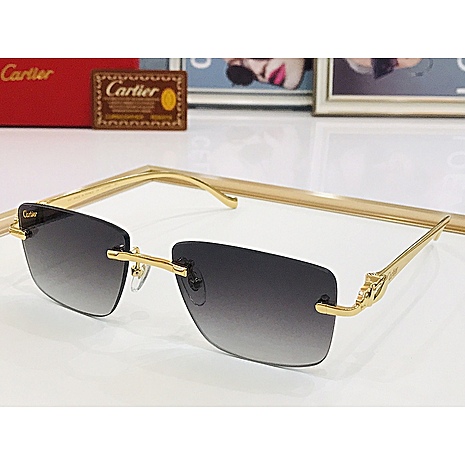cartier AAAA+ Sunglasses #577582 replica