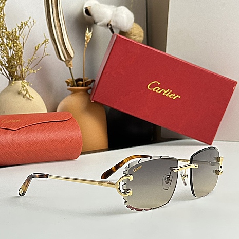 cartier AAA+ Sunglasses #581432 replica