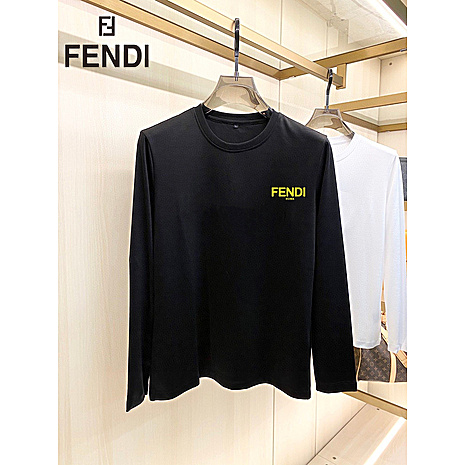 Fendi Long-Sleeved T-Shirts for MEN #582596 replica