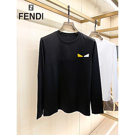 Fendi Long-Sleeved T-Shirts for MEN #582598 replica