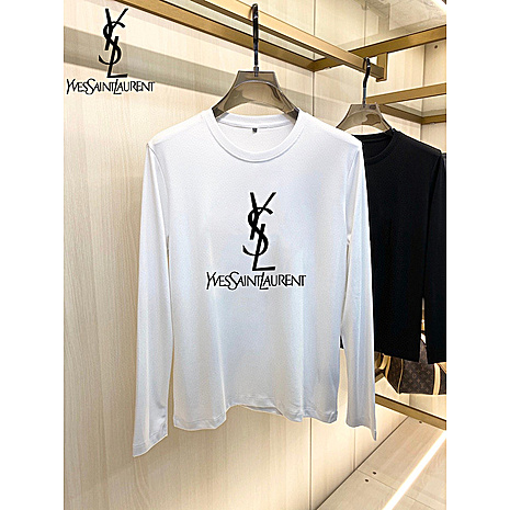 YSL Long-Sleeved T-shirts for MEN #582622 replica