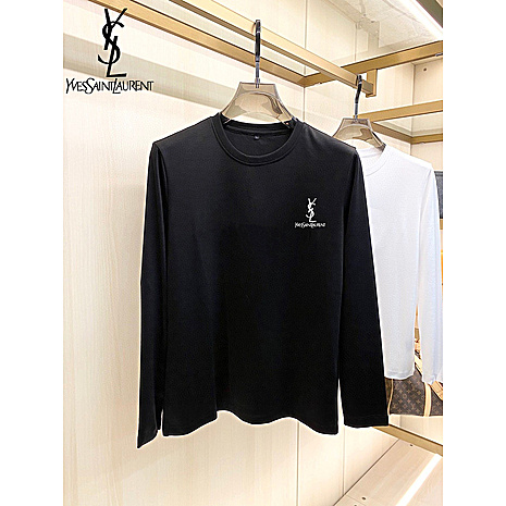 YSL Long-Sleeved T-shirts for MEN #582623 replica