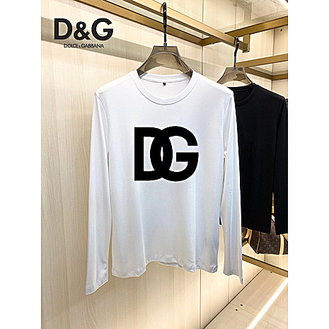 D&G Long Sleeved T-shirts for Men #582639 replica