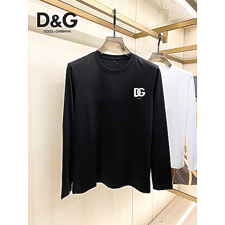 D&G Long Sleeved T-shirts for Men #582640 replica