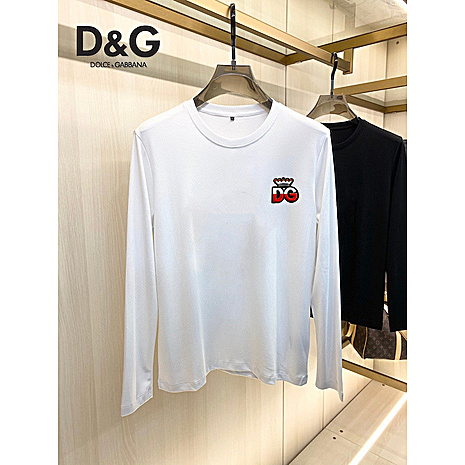 D&G Long Sleeved T-shirts for Men #582643 replica