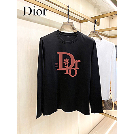 Dior Long-sleeved T-shirts for men #582665 replica