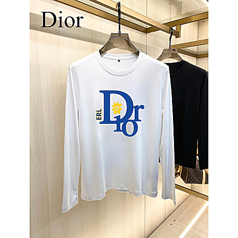 Dior Long-sleeved T-shirts for men #582666 replica