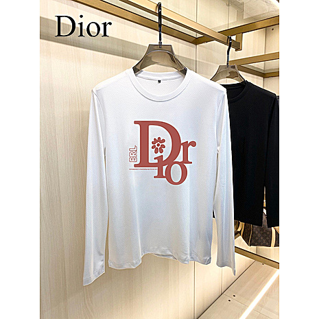 Dior Long-sleeved T-shirts for men #582667 replica