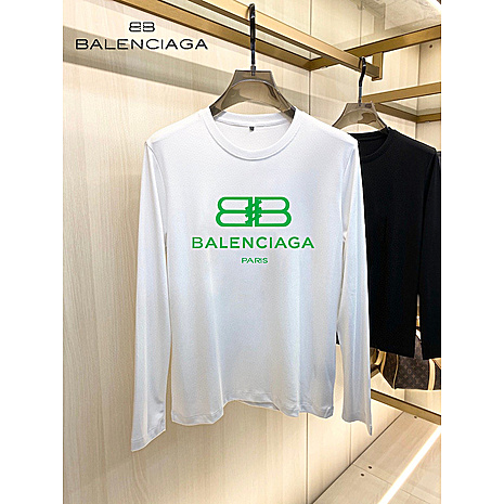 Balenciaga Long-Sleeved T-Shirts for Men #582800 replica