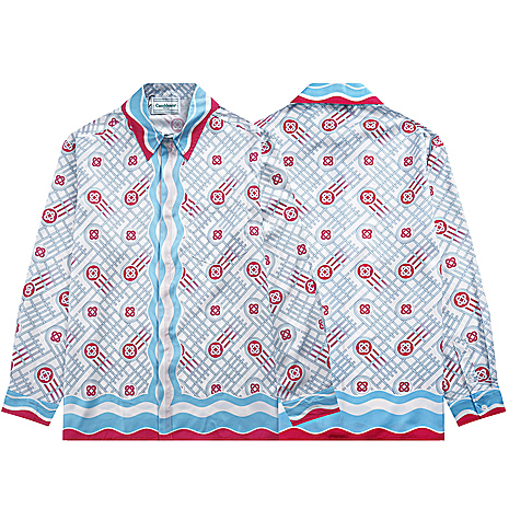 Casablanca shirts for Casablanca Long-Sleeved shirts for men #584757 replica