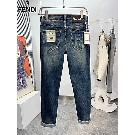 FENDI Jeans for men #584964 replica