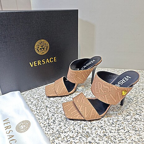 versace 10cm High-heeled shoes for women #585006 replica