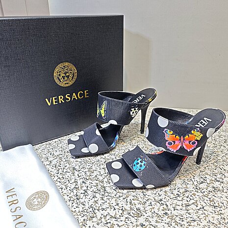 versace 10cm High-heeled shoes for women #585010 replica
