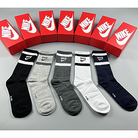 Nike Socks 5pcs sets #585178 replica