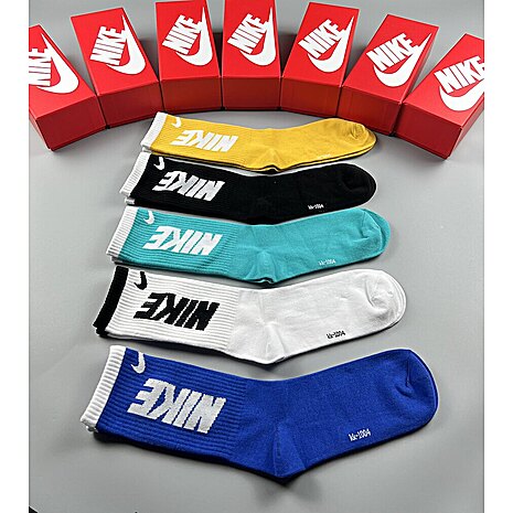 Nike Socks 5pcs sets #585179 replica