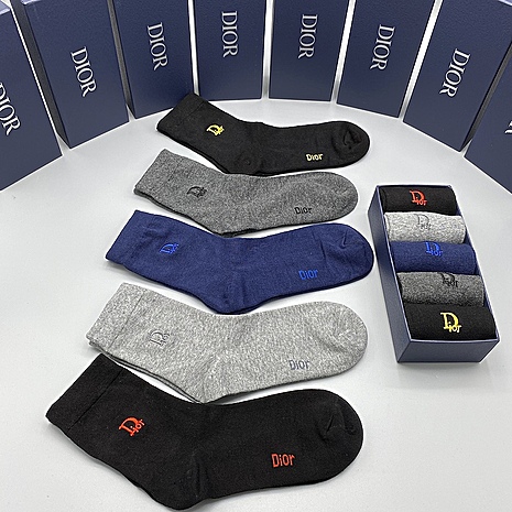 Dior Socks 5pcs sets #585314 replica
