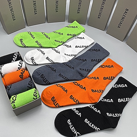 Balenciaga Socks 5pcs sets #585506 replica